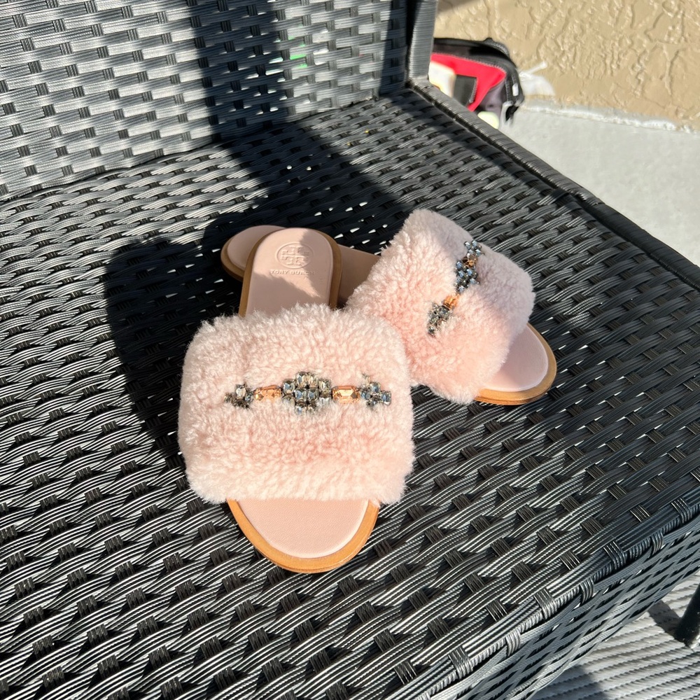 Tory Burch Slides Size 7 - image 5